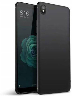 Stunny Back Cover for Redmi 7A, Plain, Case, Cover(Black, Matte Finish, Pack of: 1)