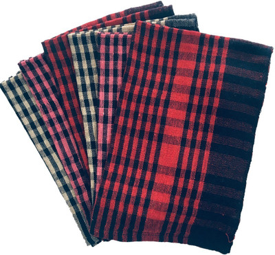 SHOP BY ROOM Regular Wet and Dry Cotton Cleaning Cloth(6 Units)