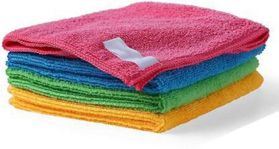 PVA Wet and Dry Microfiber, Cotton Cleaning Cloth(4 Units)