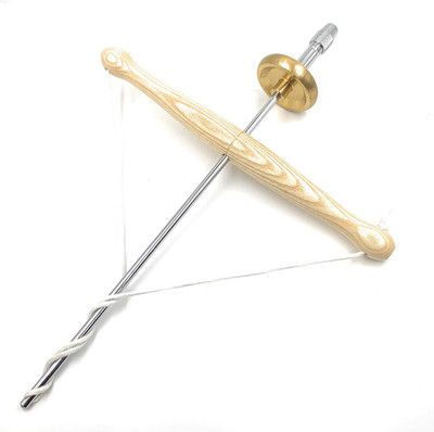 fozti Archimedes Fine Pump Upright Bow Drill String Driven Chuck Size 0.30-2mm Multipurpose for Drilling in Jewellery Making & Repair, Watchmaking & Hobby Crafts DIY