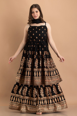 Kurta skirt store party wear