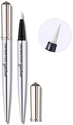 GFSU ROCK YOUR LOOK FROM THIN TO BOLD SHIMMERY EYE LINER PERFCET COMBO OF TWO LINER 3 g(SILVER)