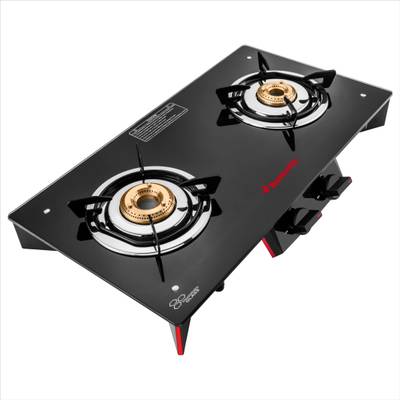 Butterfly 2 burner glass top gas stove price online