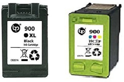 blue power 900 Ink Cartridge (Black and Tri-Color) Combo Cartridge CB315A Use In Hp Inkjet (CB606A),900, 910, 915 Printers. Black + Tri Color Combo Pack Ink Cartridge