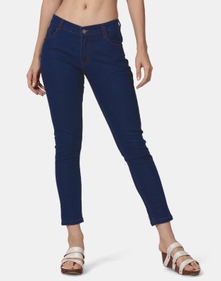 Selvia Tapered Fit Women Dark Blue Jeans