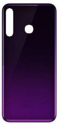 Purplesavvy Infinix hot 8 Back Panel(Purple)