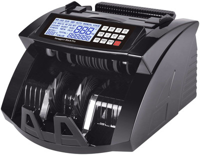 SWAGGERS Manual Value Notes Counting Machine with Fake Note Detector Note Counting Machine(Counting Speed - 1000 notes/min)