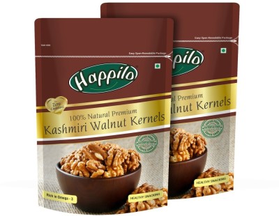 Happilo Premium Natural Kashmiri Kernels Walnuts(2 x 200 g)