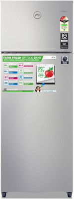 Godrej 244 L Frost Free Double Door 3 Star Convertible Refrigerator(Steel Rush, RF EON 244C 35 RCIF ST RH)