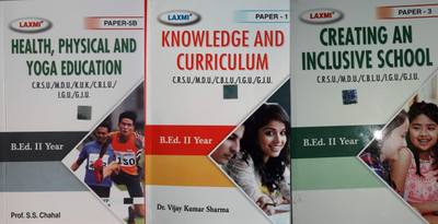 Health, Physical And Yoga Education In English Medium With Knowledge And Curriculum In English Medium And Creating And Inclusive School In English Medium(Paperpack, Vijay Kumar Sharma, Prof. S.s. Chahal)