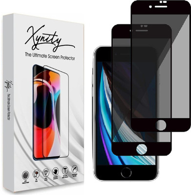 XYNITY Edge To Edge Screen Guard for Apple iPhone 8 Plus(Pack of 2)