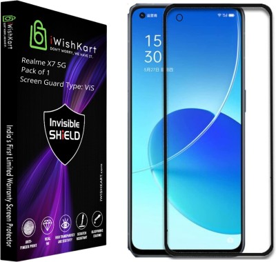 iWishKart Edge To Edge Screen Guard for Realme X7 5G(Pack of 1)