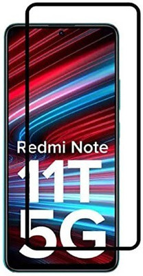 CASEHUNT Edge To Edge Tempered Glass for Redmi Note 11T 5G, Redmi Note 11T, mi Note 11 T(Pack of 1)