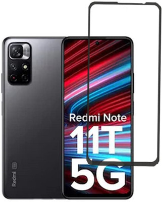 SMARTCASE Edge To Edge Tempered Glass for Redmi Note 11T 5G(Pack of 1)