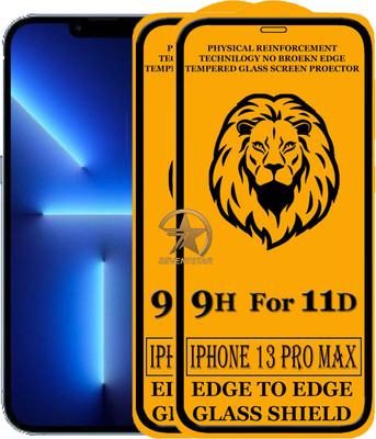 HQ Protection Edge To Edge Tempered Glass for Apple iPhone 13 Pro Max, iPhone 13 Pro Max(Pack of 2)