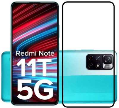 INFINITYWORLD Edge To Edge Tempered Glass for Redmi Note 11T 5G(Pack of 1)
