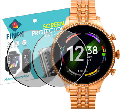 FINCH Screen Guard for Fossil Gen 6 Smartwatch (42mm)(Pack of 2)