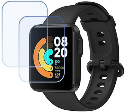 CUBES Screen Guard for Redmi Watch 2 Lite | 1.55 Inches | Soft and Flexible | Touch Sensitive | Unbreakable | Ultra Thin| Edge To Edge High Grade TPU Film ( Not Tempered Glass )(Pack of 2)