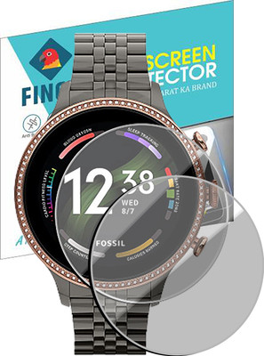 FINCH Screen Guard for Fossil Gen 6 Smartwatch (42mm)(Pack of 2)