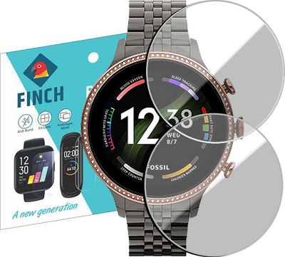 FINCH Screen Guard for Fossil Gen 6 Smartwatch 42mm(Pack of 2)