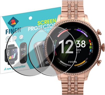 FINCH Screen Guard for Fossil Gen 6 Smartwatch 42mm(Pack of 2)