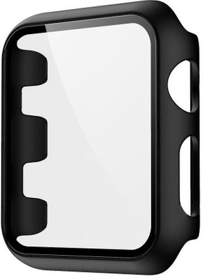 Viraan Tempered Glass Guard for 40MM Tempered Glass Case Compatible with iWatch Series SE/6/5/4 Hard PC Protector Cover for iWatch.(Pack of 1)