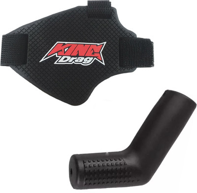 Znee Smart Motorcycle Motorbike Nonslip Shift Pad Shoe Boot Cover And Rubber Gear Shifter Sock Boot Shoe Protector Cover (Black) Silicone, Microfibre Black Boots Shoe Cover, Toes Shoe Cover, High Ankle Shoe Cover, High Heeled Shoe Cover(Regular Size Pack of 2)