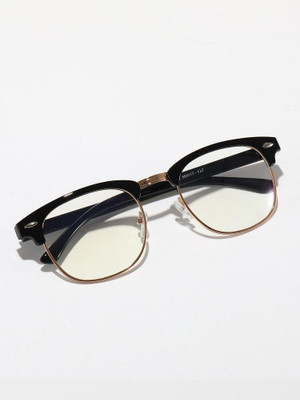 Fly Buy Clubmaster Sunglasses(For Men & Women, Clear)
