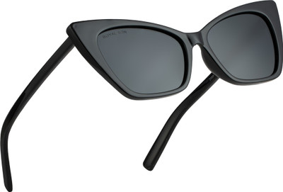 ROYAL SON Cat-eye Sunglasses(For Women, Black)
