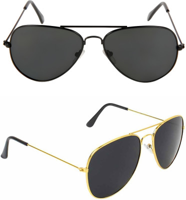SPECS STORE EYEWEAR Aviator Sunglasses(For Men & Women, Black)