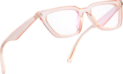 ROYAL SON Retro Square Sunglasses(For Men & Women, Clear)