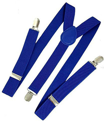 bilAnca Y- Back Suspenders for Men(Blue)