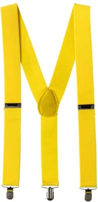 bilAnca Y- Back Suspenders for Men, Women, Boys(Yellow)