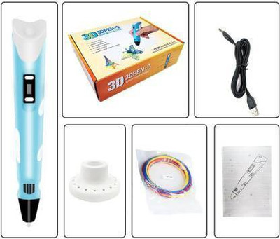 CrazyBuy 3D Printing Drawing Pen with 3 x 1.75mm ABS/PLA Filament for Creative Modelling, Project and Education Purpose 3D Printer Pen... 3D Printer Pen
