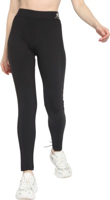 OFF LIMITS Solid Women Black Tights