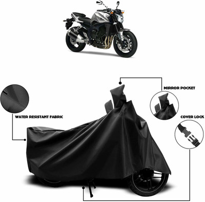 KEDIT Two Wheeler Cover for Yamaha(FZ-S FI, Black)