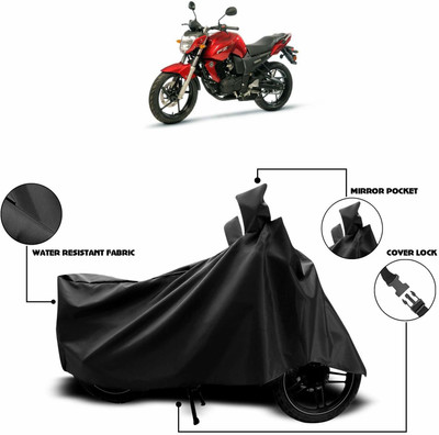 KEDIT Two Wheeler Cover for Yamaha(FZ-S, Black)