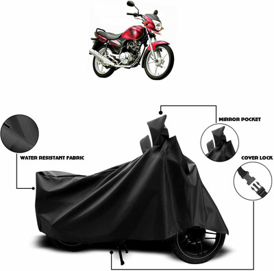 KEDIT Two Wheeler Cover for Yamaha(Alpha, Black)