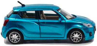 SABIRAT Drift Car Front Doors Openable Pull Back Action Toy Car [Blue] [Pack Of 1](Blue, Pack of: 1)