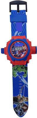 Cabin Hut avangure action figure series projector Digital Watch - For Boys & Girls avangure action figure series Digital Watch  - For Boys & Girls