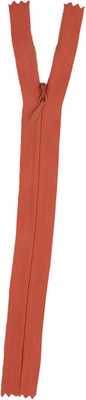 Jyoti Zipper - Concealed Size 3 (10 Zips of 8 Inches) (50726) Orange Plastic Open-ended Zipper