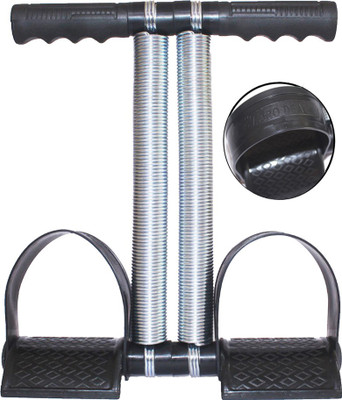 Battlestar Double Steel Spring Fitness Equipment & Tone Your Muscles Ab Exerciser Ab Exerciser(Black)