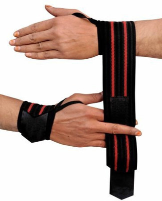 JVN Weightlifting Wristband Hand Wrist Wrap Hand Hand Support(Pack of 2) Abdominal Belt