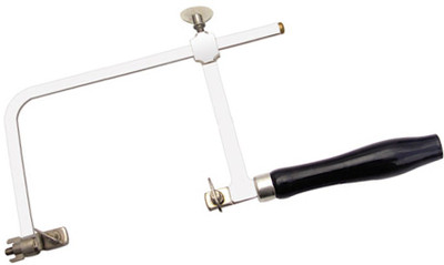 Scorpion Saw Frame Adjustable With Tension Screw 2.5” (75mm) With Saw Blades