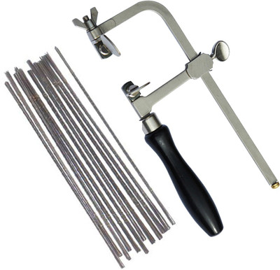 Scorpion Saw Frame Adjustable With Tension Screw 2” (60mm) With saw blades set