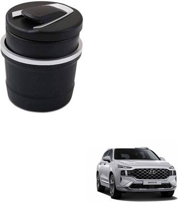 SEMAPHORE Black Plastic Ashtray(Pack of 1)