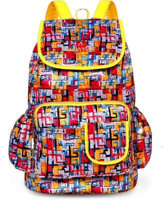 AE EXCELLENT 20 L Waterproof Backpack , Trendy School, College, Office and Bag for Girls 20 L Backpack(Multicolor, Black, Red, Yellow, Grey)
