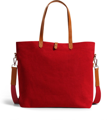 DailyObjects Crimson Red Buoy Tote Bag Shoulder Bag(Red, 25 L)