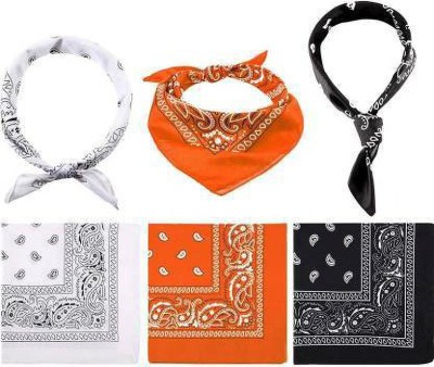 CozyFox Men & Women, Boys & Girls Printed Bandana(Pack of 3)