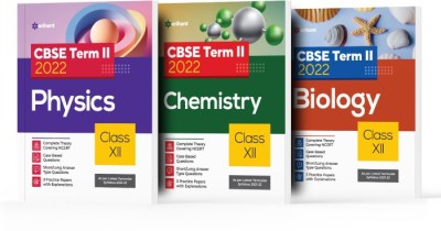 Arihant CBSE Physics , Mathematics & Biology Term 2 Class 12 for 2022 Exam (Cover Theory and MCQs) (Set of 3 Books)(Paperback, Arihant Experts)